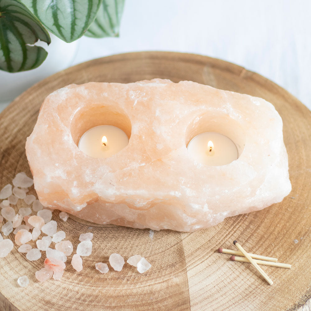 Himalayan Salt Tealight Holder