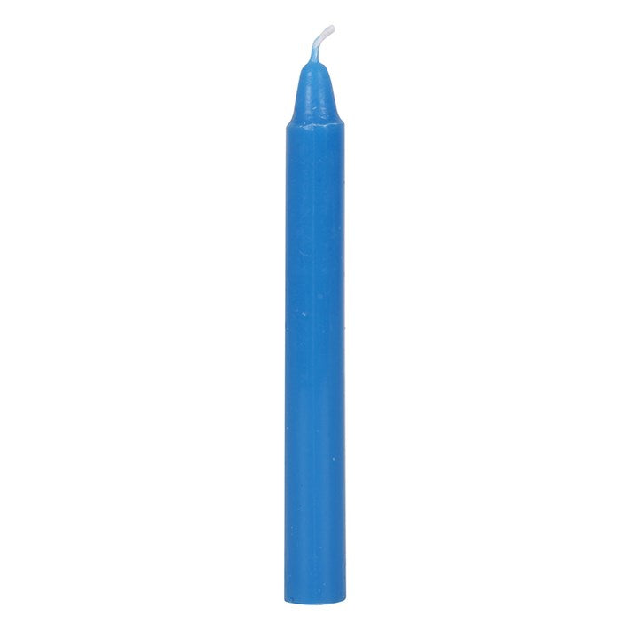 PACK OF 12 BLUE 'WISDOM' SPELL CANDLES