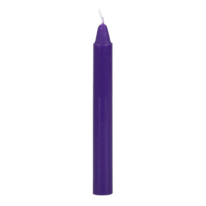 PACK OF 12 PURPLE 'PROSPERITY' SPELL CANDLES