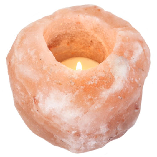 HIMALAYAN SALT CANDLE HOLDER