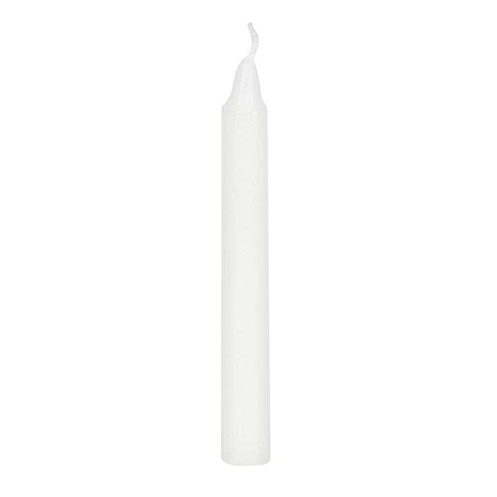 PACK OF 12 WHITE 'HAPPINESS' SPELL CANDLES